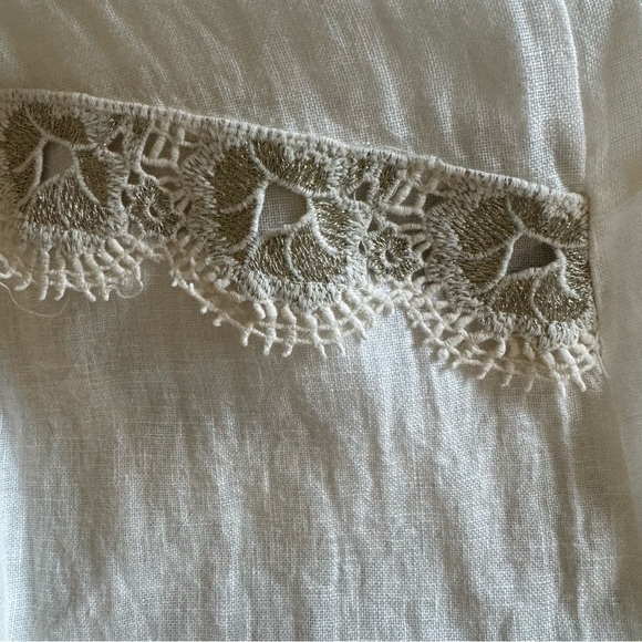 Natural Very Light Weight Linen/Cotton Sleeveless Maxi Sundress - Picture 6 of 7